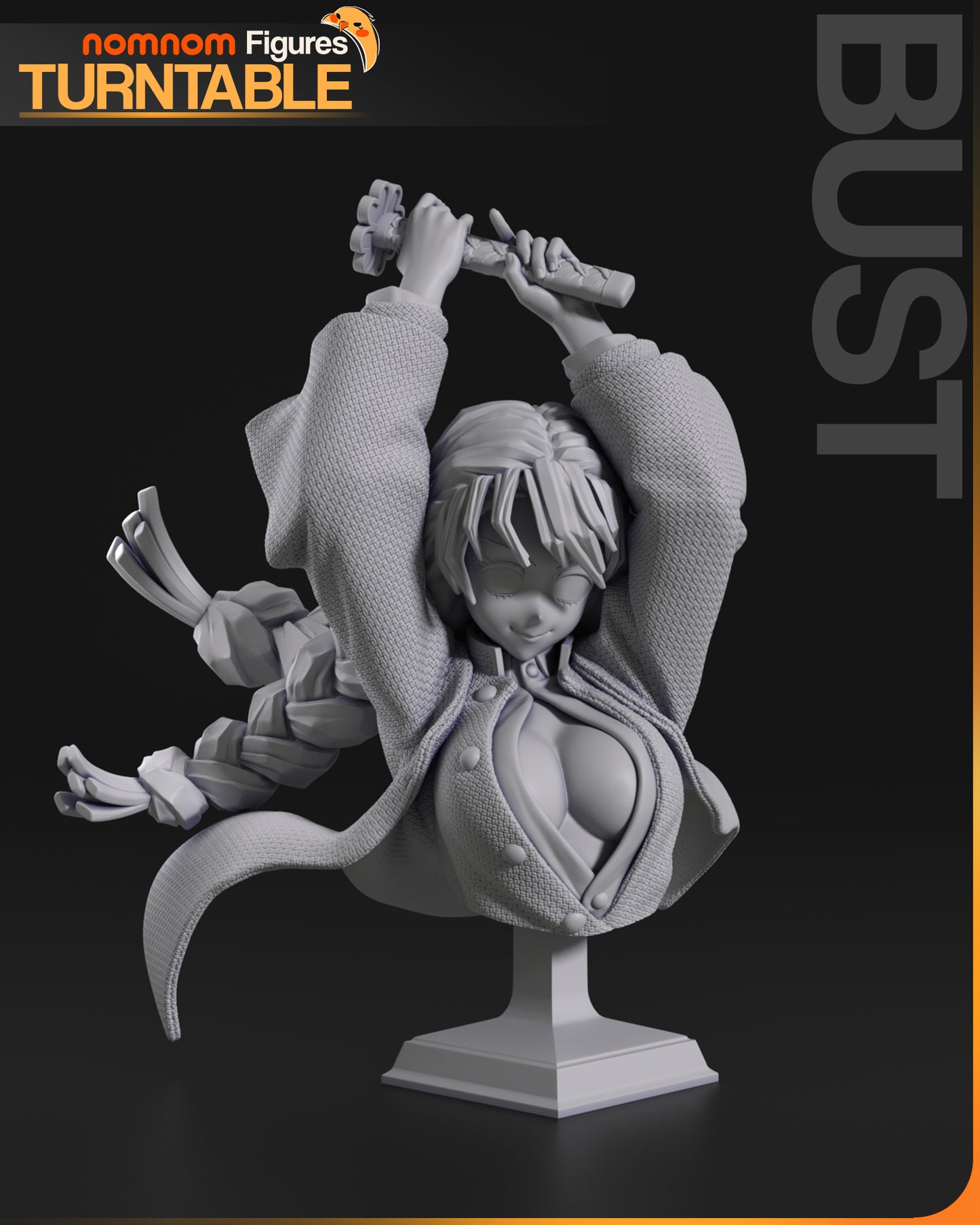 Unpainted Nom Nom Mitsuri Demon Slayer
