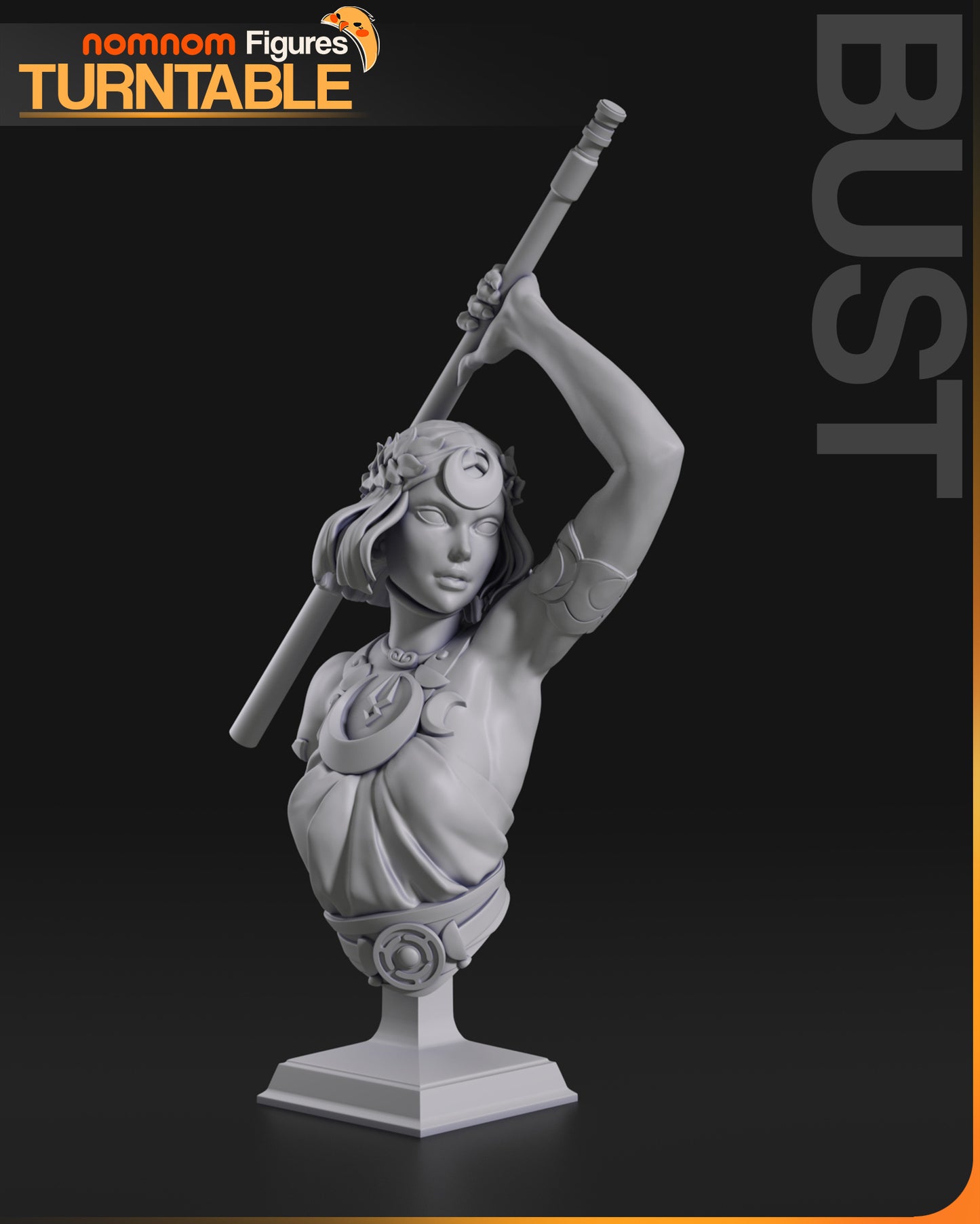 Unpainted Nom Nom Melinoe Hades 2