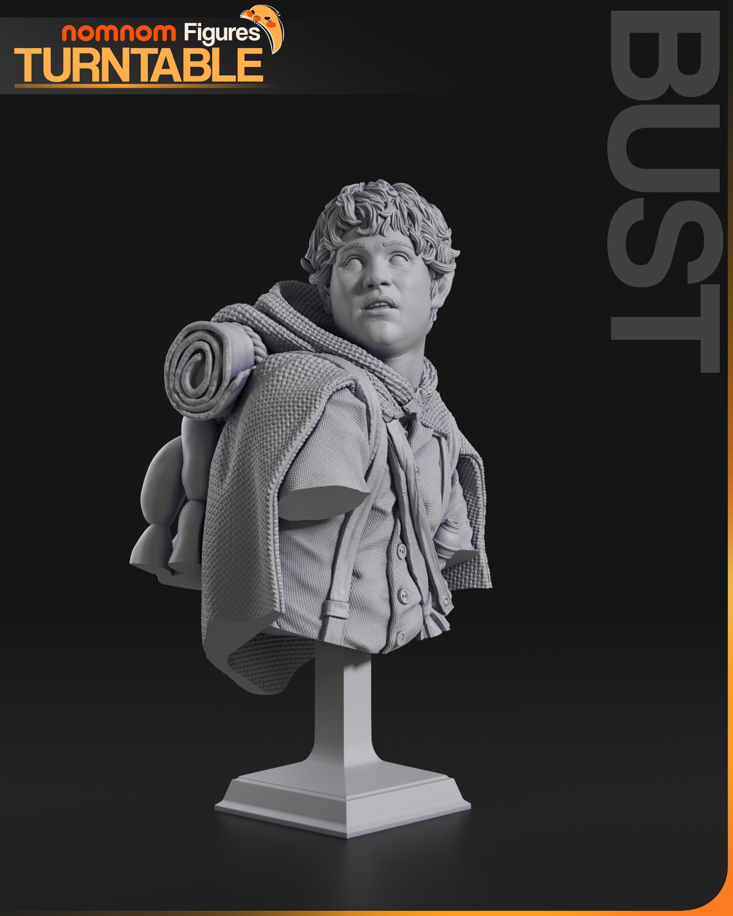 Unpainted Nom Nom Samwise Gamgee LOTR