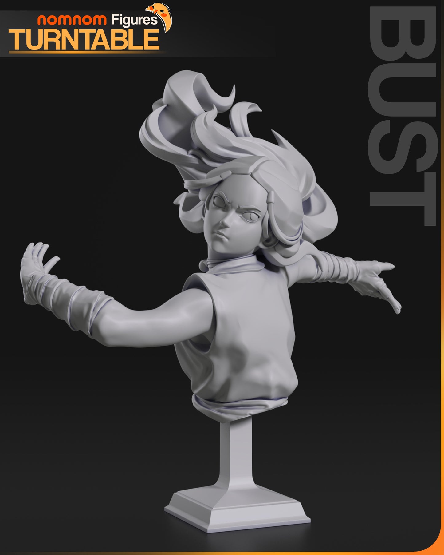 Unpainted Nom Nom Katara Avatar