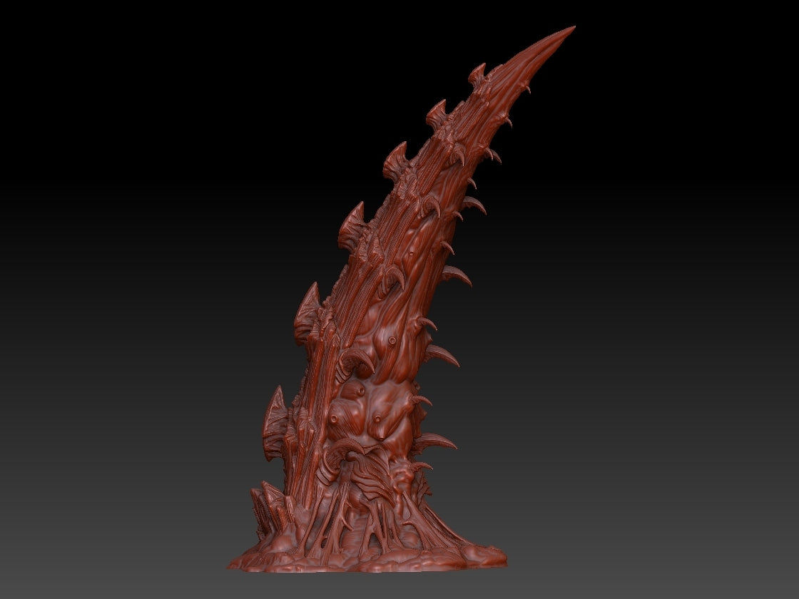 Unpainted Space Flying Insect and hive
