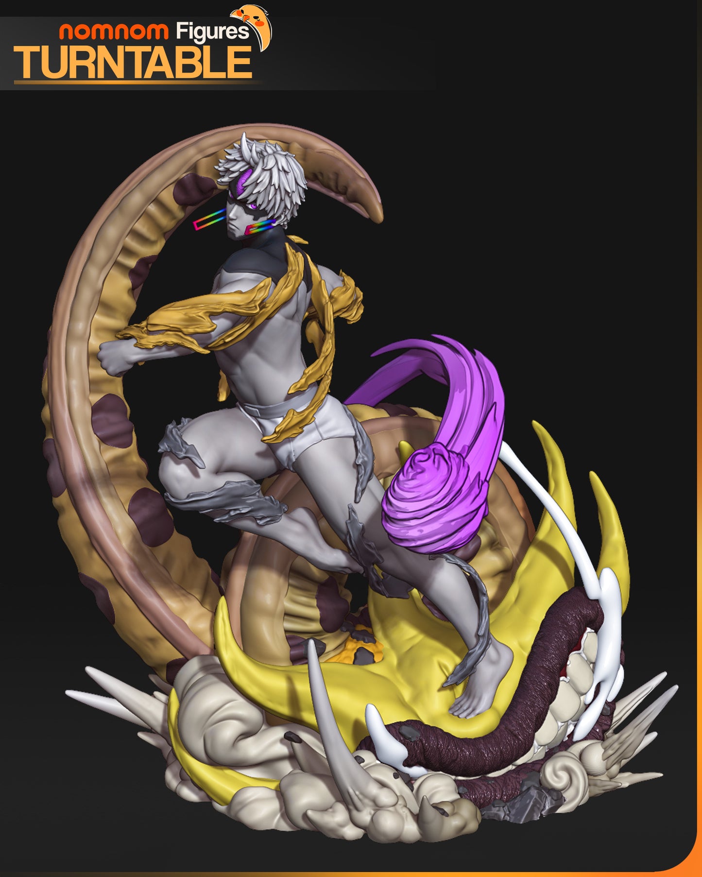 Unpainted Nom Nom Jiji Dandadan