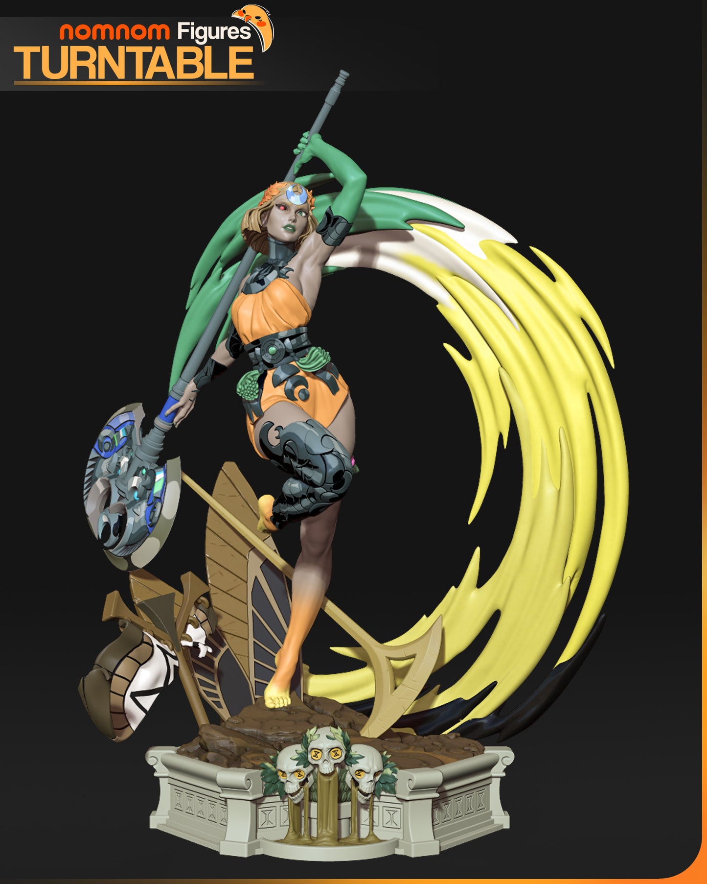 Unpainted Nom Nom Melinoe Hades 2