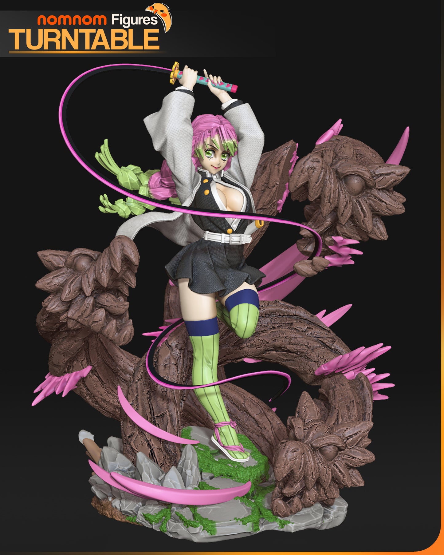 Unpainted Nom Nom Mitsuri Demon Slayer