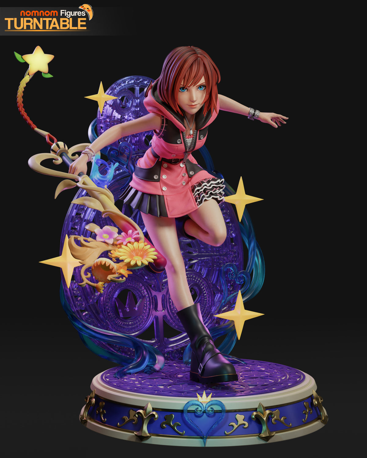 Unpainted Nom Nom Kairi Kingdom of Hearts
