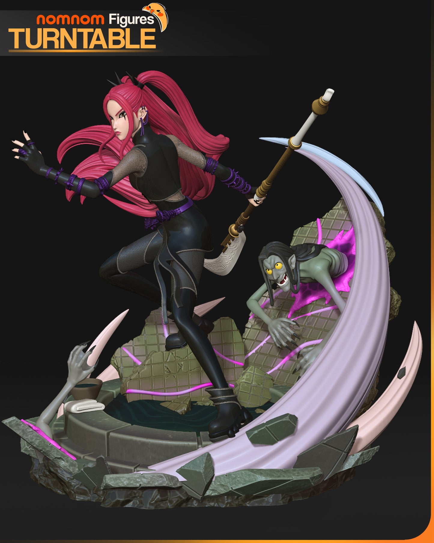 Unpainted Nom Nom Mira Kpop Demon Hunter