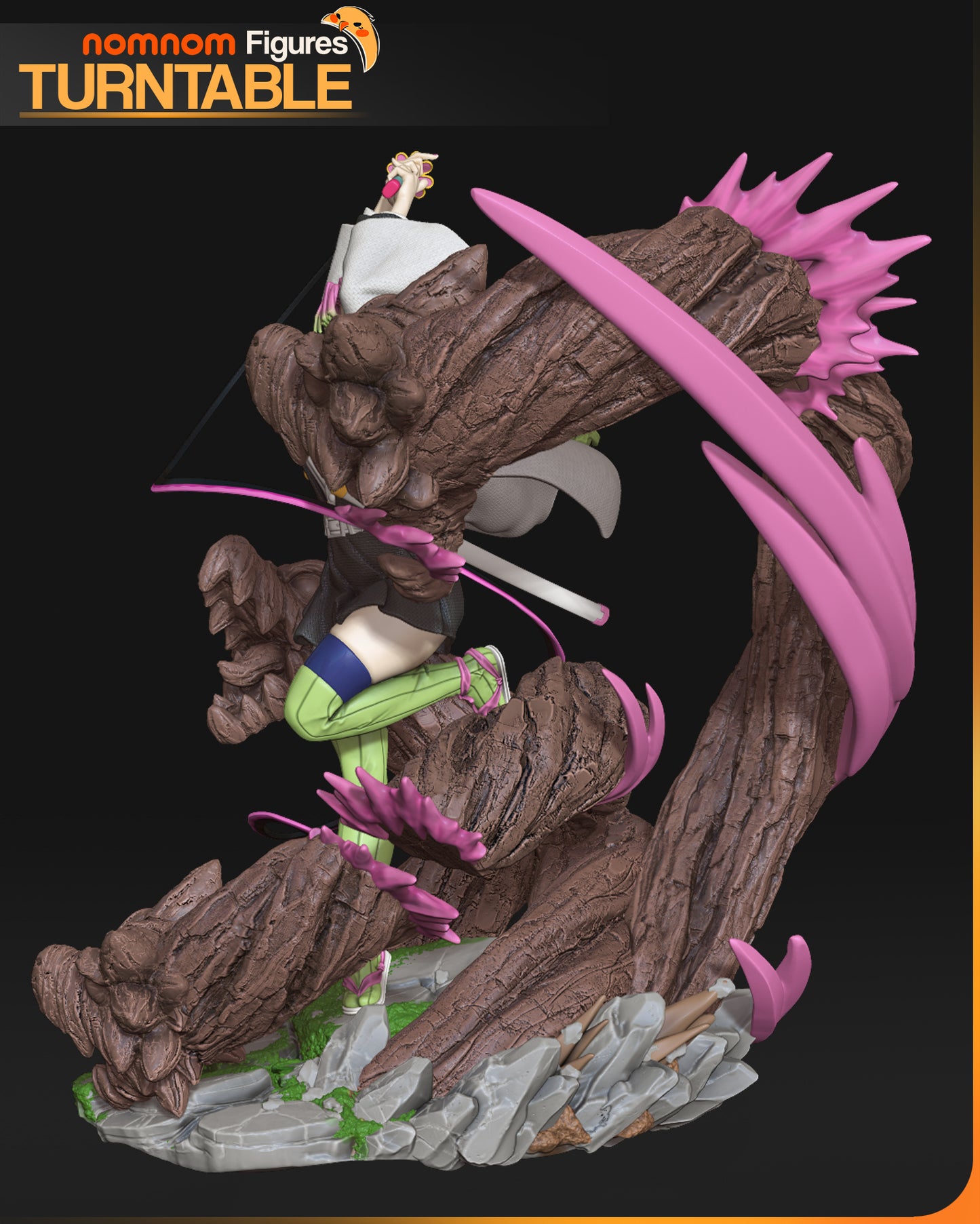 Unpainted Nom Nom Mitsuri Demon Slayer