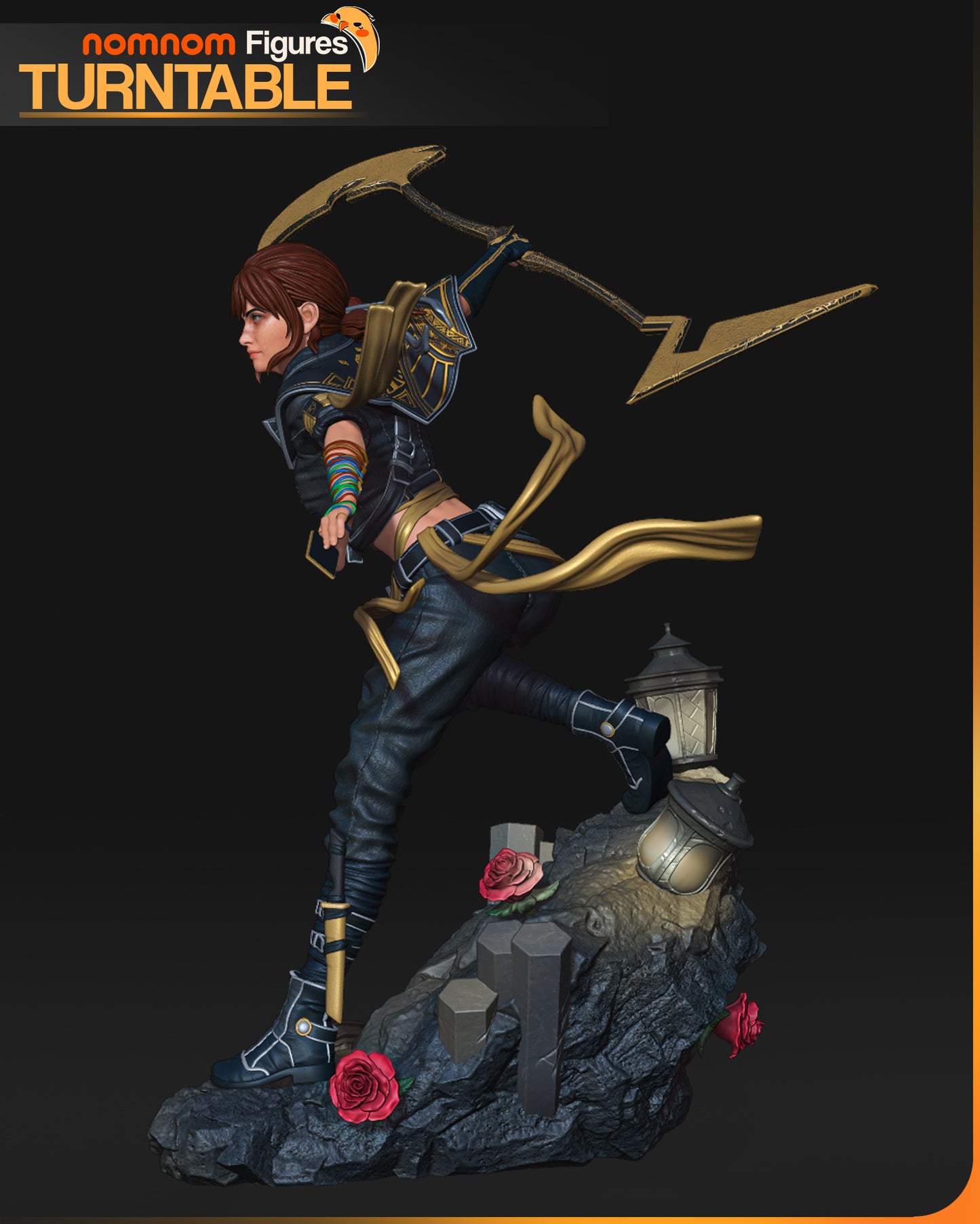 Unpainted Nom Nom Squall Leonhart Final Fantasy VIII