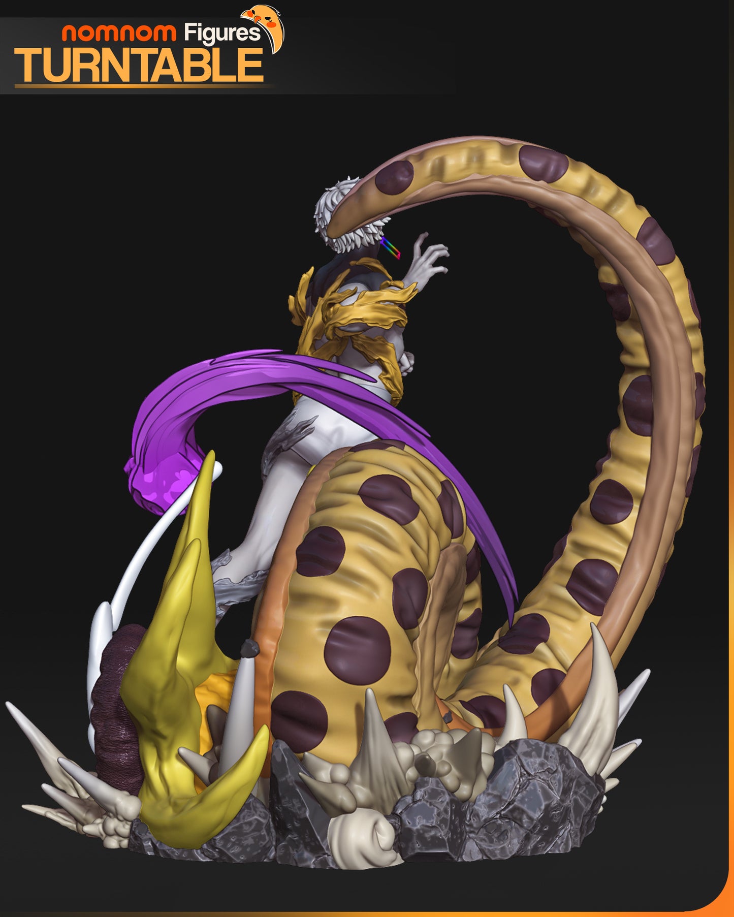 Unpainted Nom Nom Jiji Dandadan