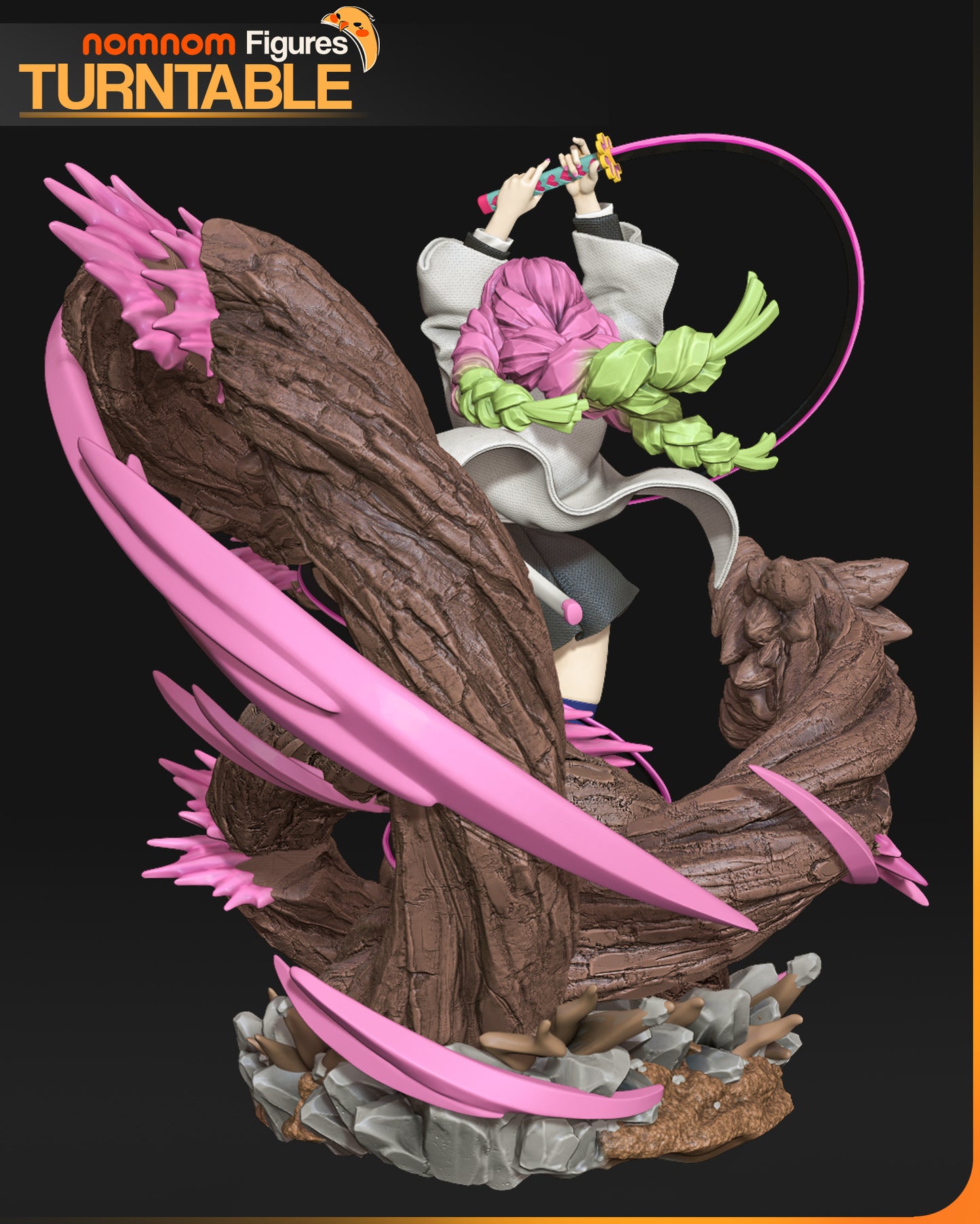 Unpainted Nom Nom Mitsuri Demon Slayer