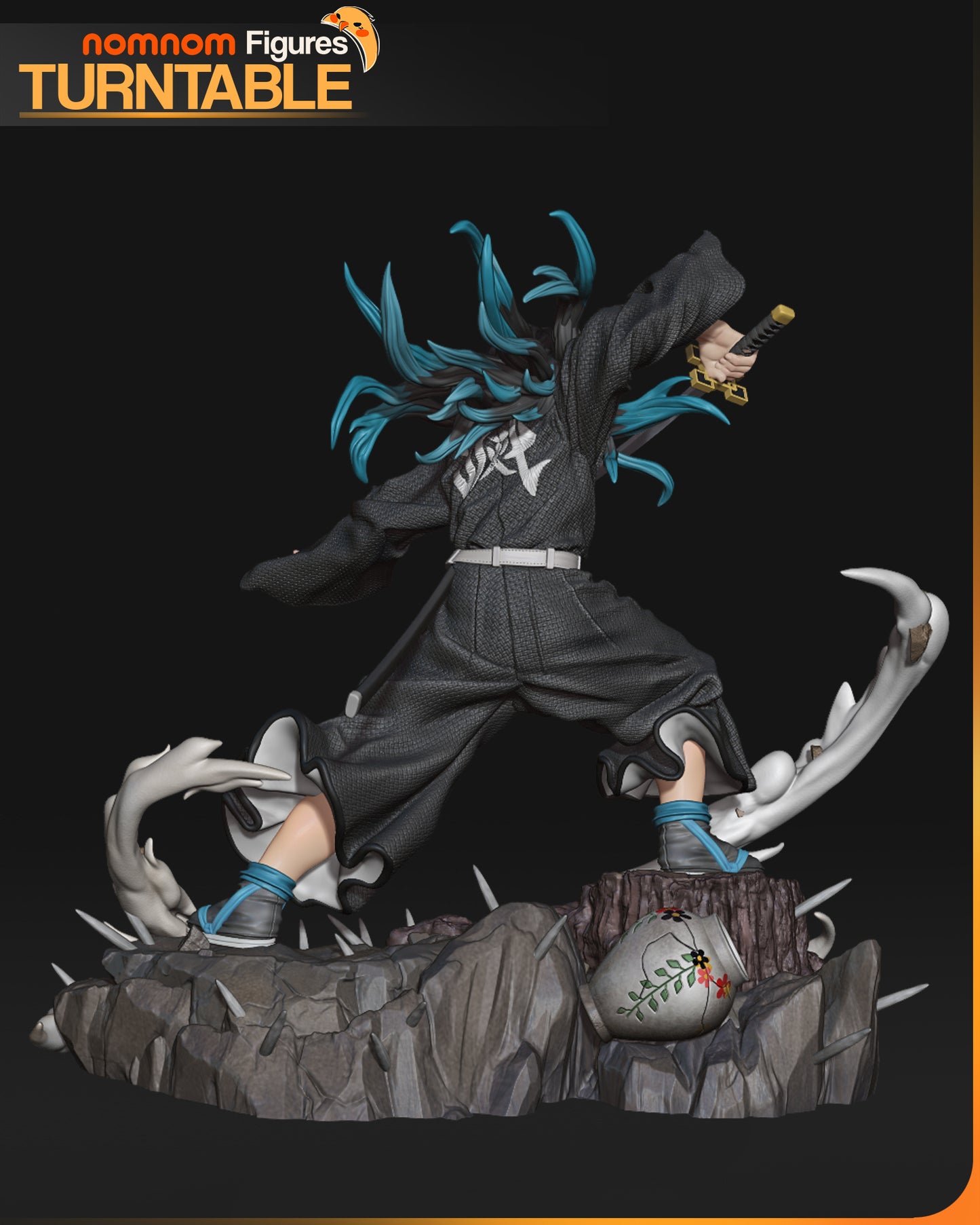 Unpainted Muichiro Demon Slayer