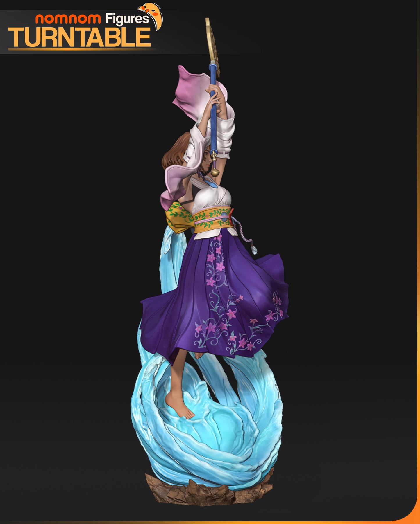 Unpainted Nom Nom Yuna Final Fantasy X