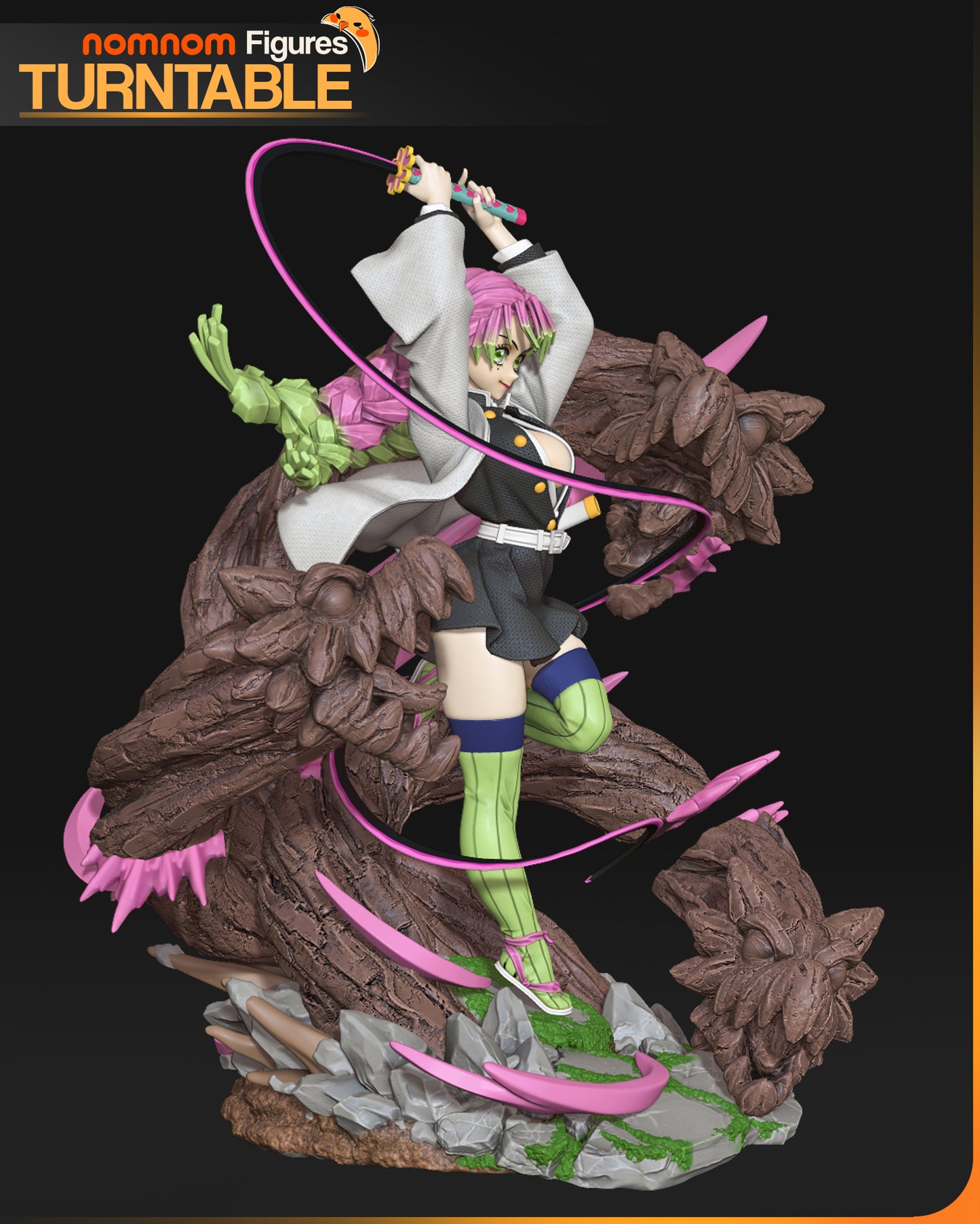 Unpainted Nom Nom Mitsuri Demon Slayer