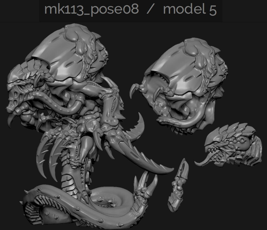 Alternative Angry Worms set of 5