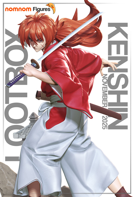 Unpainted Nom Nom Kenshin Samurai X