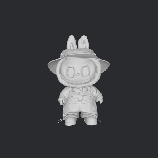 Unpainted Look Alike Labubu Farmer