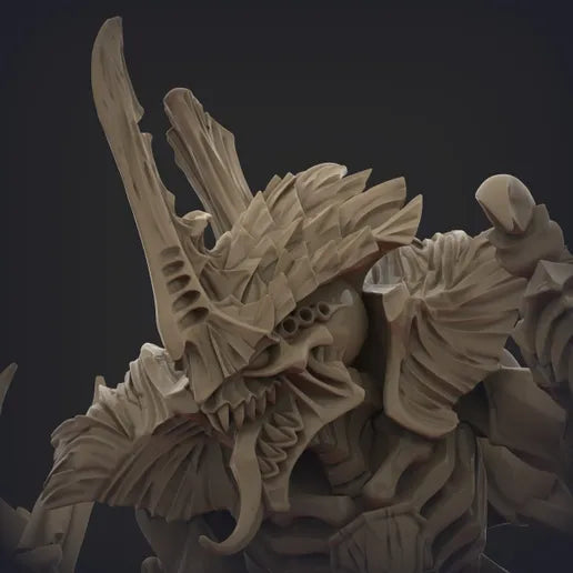 Unpainted Mutant Flying Kommandant