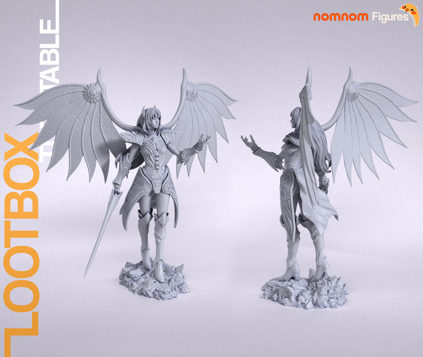 Unpainted Nom Nom Rose Legend of Dragoon