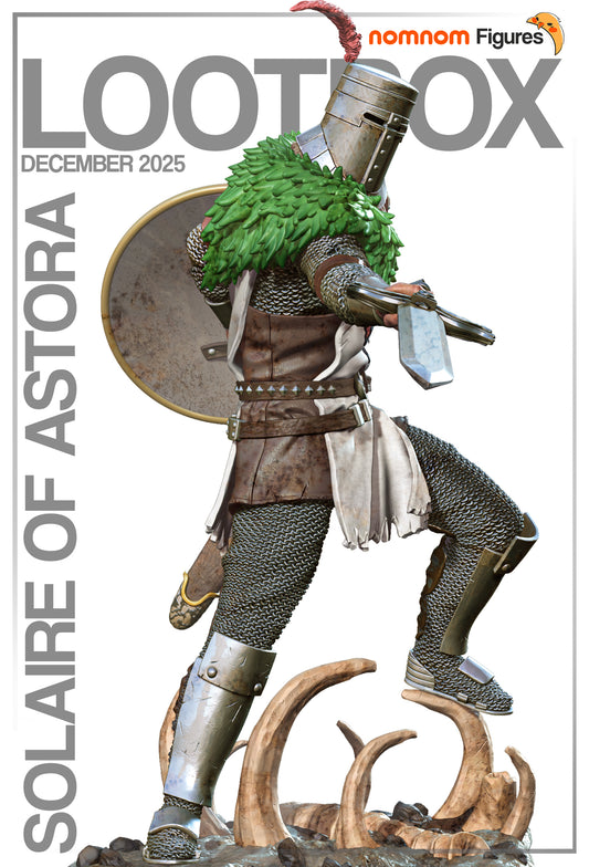 Unpainted Nom Nom Solaire of Astora Dark Souls