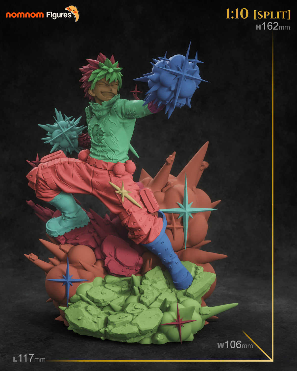 Unpainted Nom Nom Katsuki Bakugo My Hero Academia