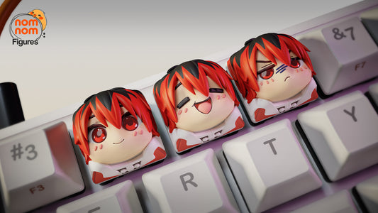 Unpainted Stark Frieren Key Cap