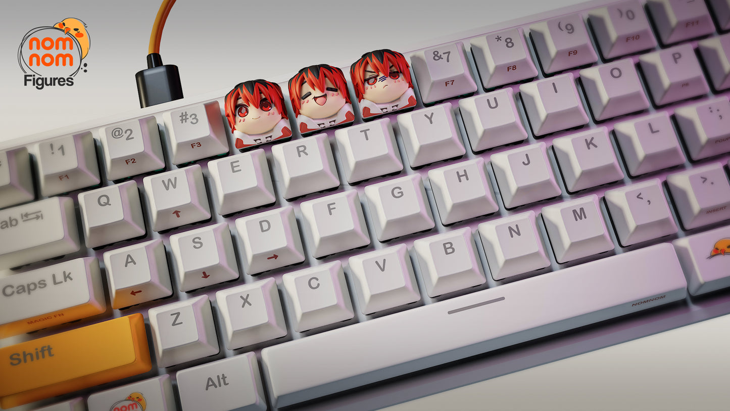 Unpainted Stark Frieren Key Cap