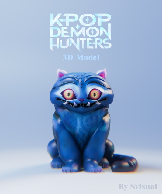 Unpainted Demon Hunter Tiger Bust