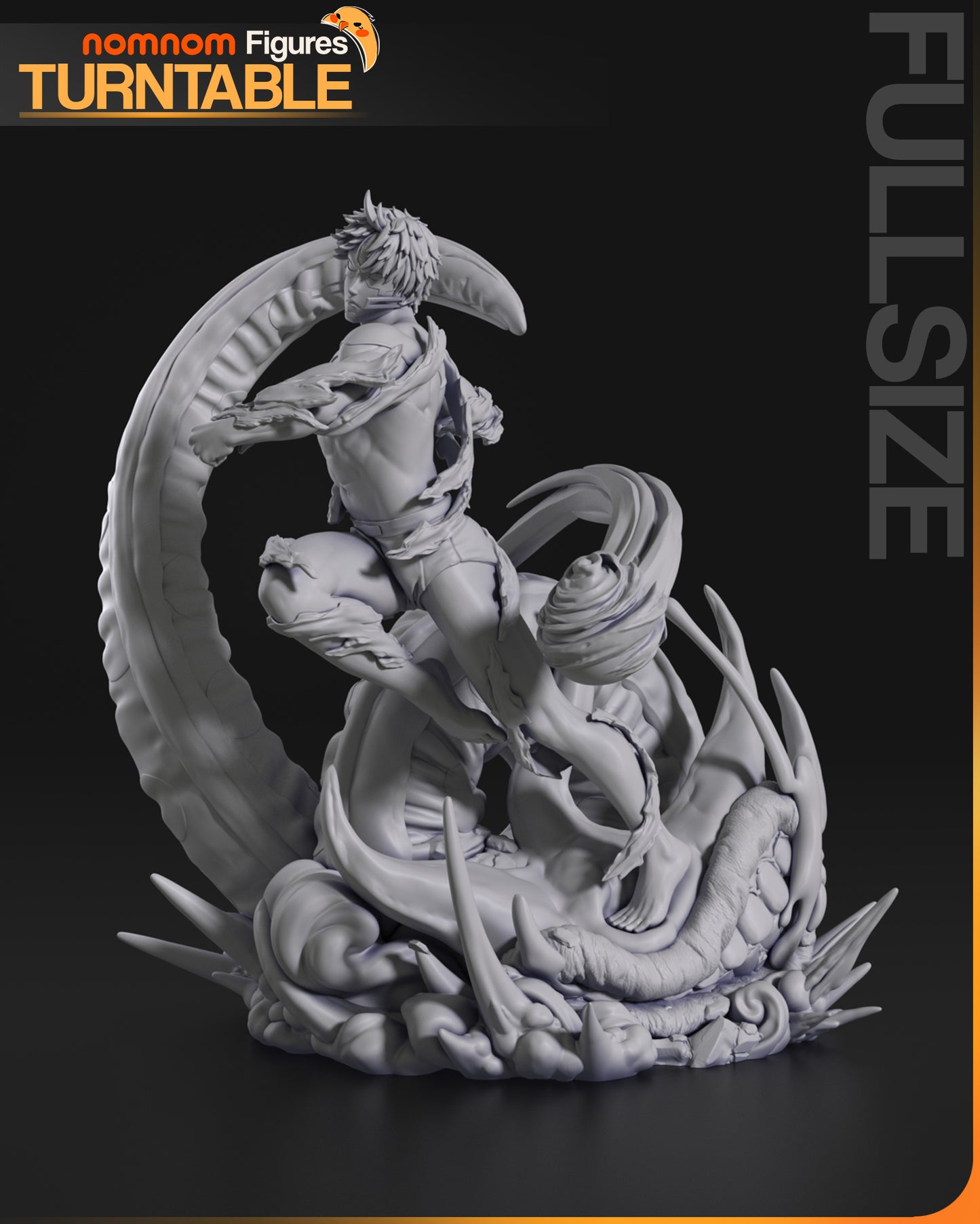 Unpainted Nom Nom Jiji Dandadan