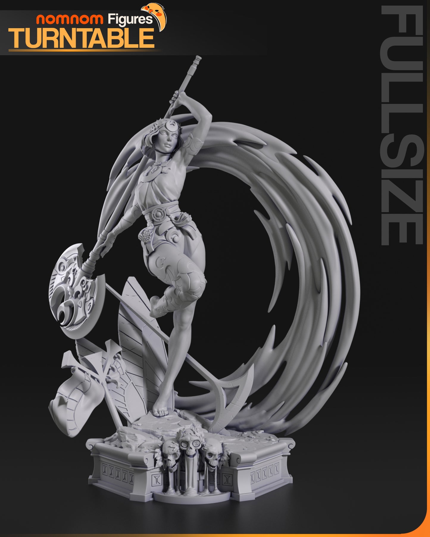 Unpainted Nom Nom Melinoe Hades 2