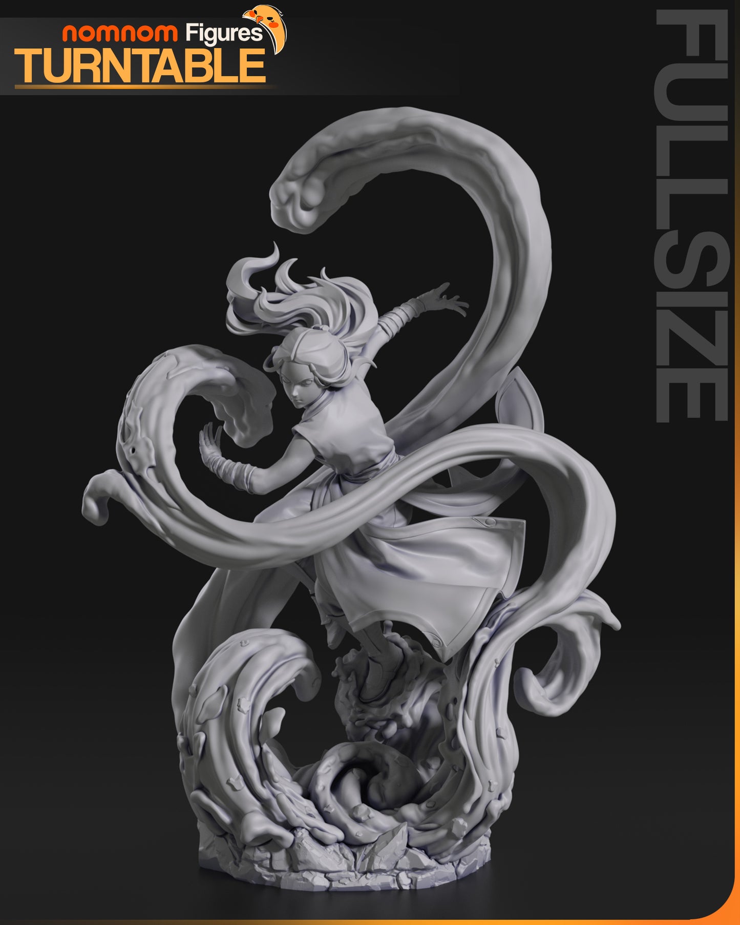 Unpainted Nom Nom Katara Avatar