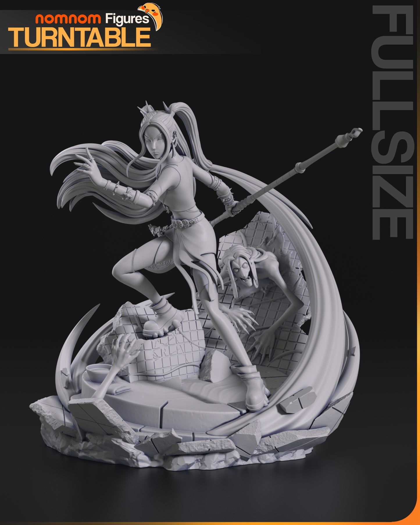 Unpainted Nom Nom Mira Kpop Demon Hunter