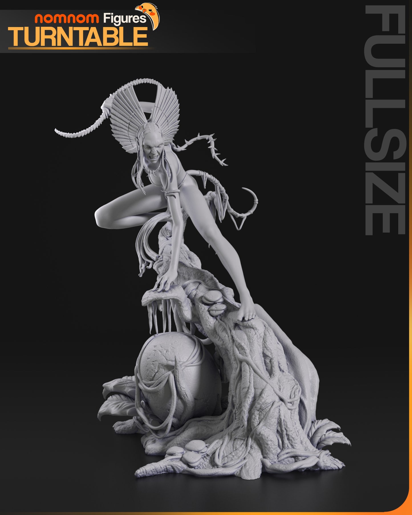 Unpainted Nom Nom Varang Avatar Fire and ash
