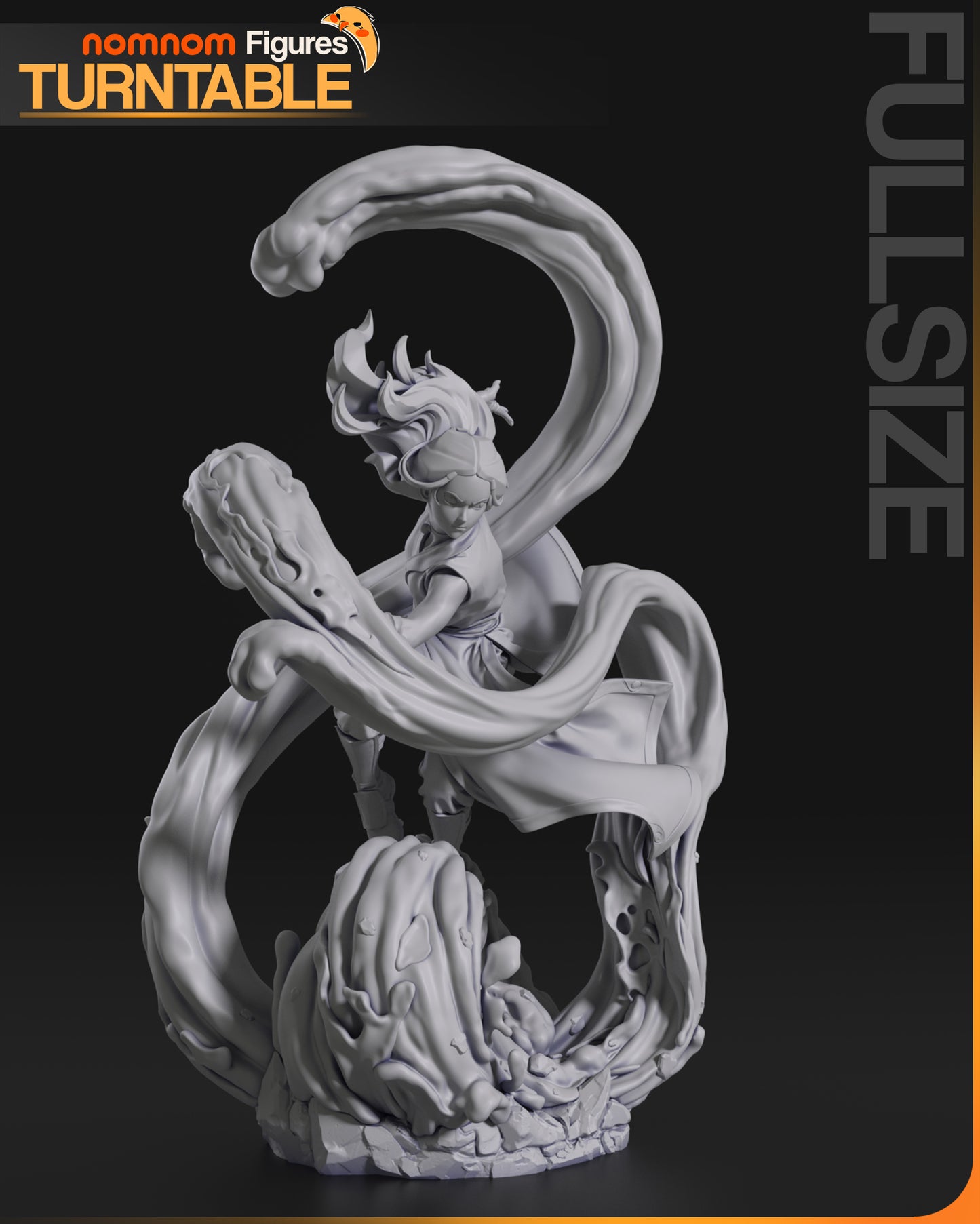 Unpainted Nom Nom Katara Avatar