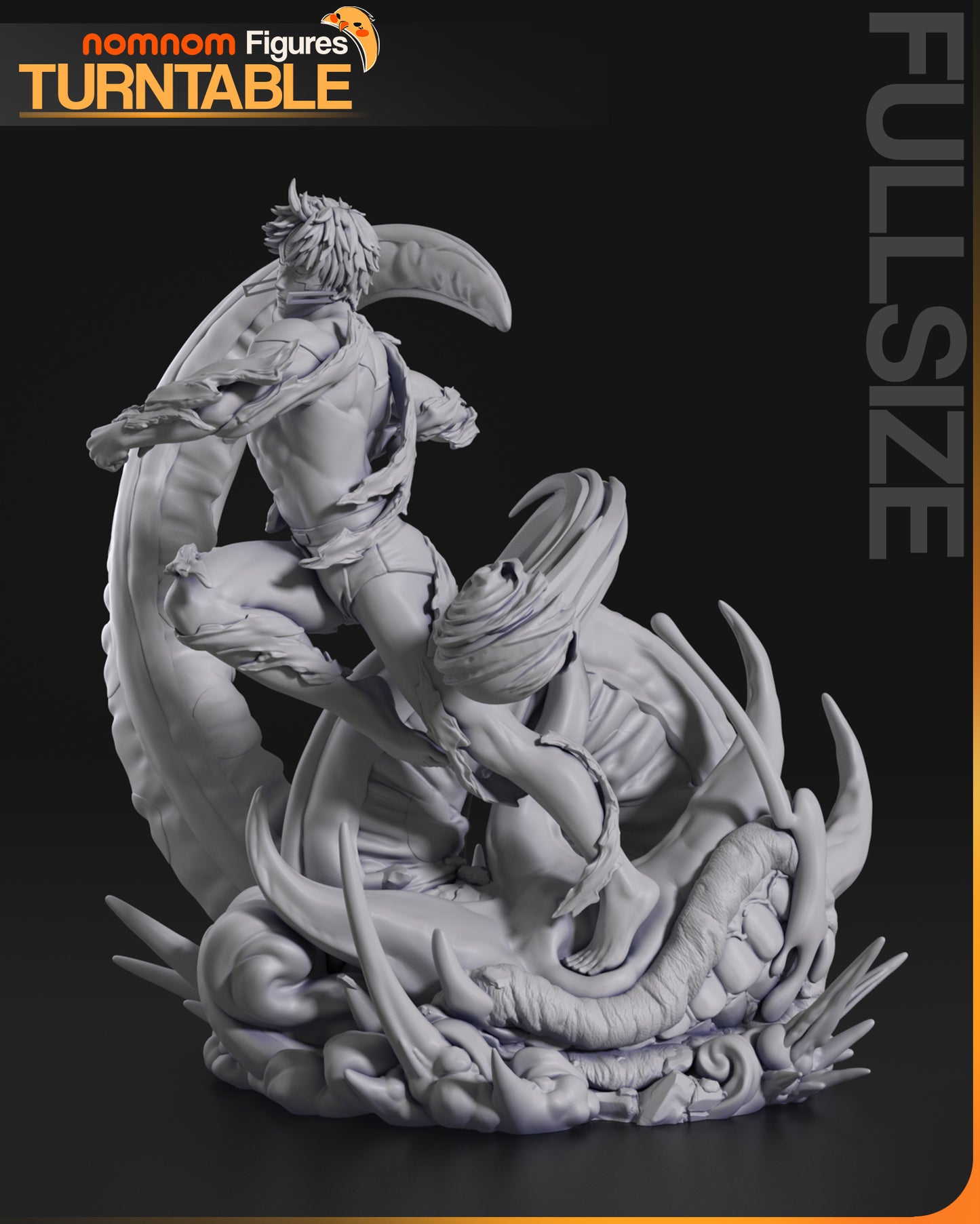Unpainted Nom Nom Jiji Dandadan