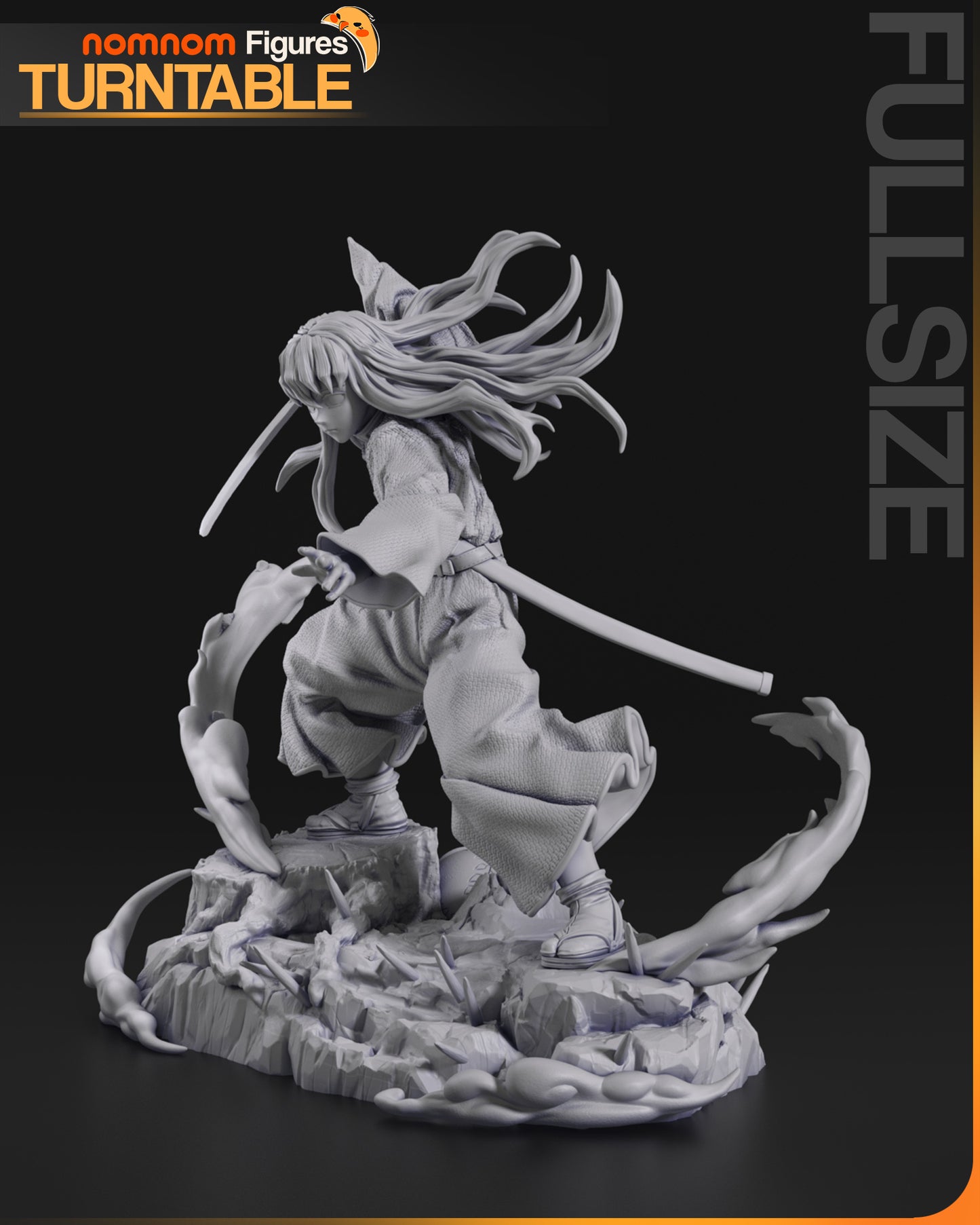 Unpainted Muichiro Demon Slayer