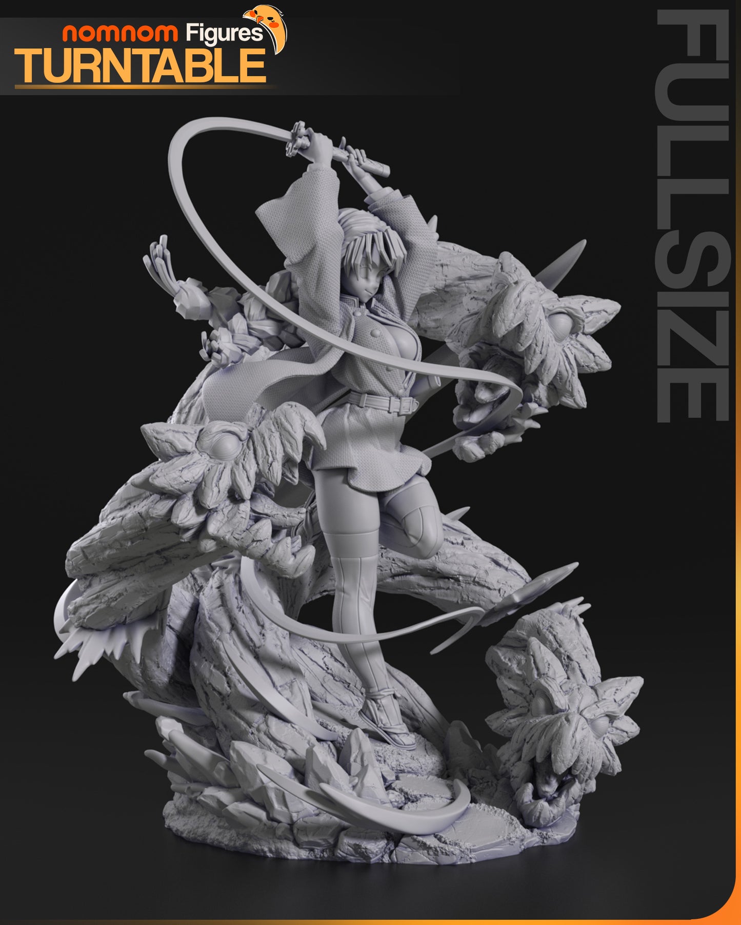 Unpainted Nom Nom Mitsuri Demon Slayer