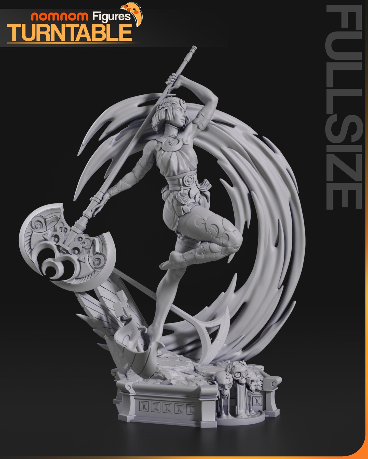 Unpainted Nom Nom Melinoe Hades 2