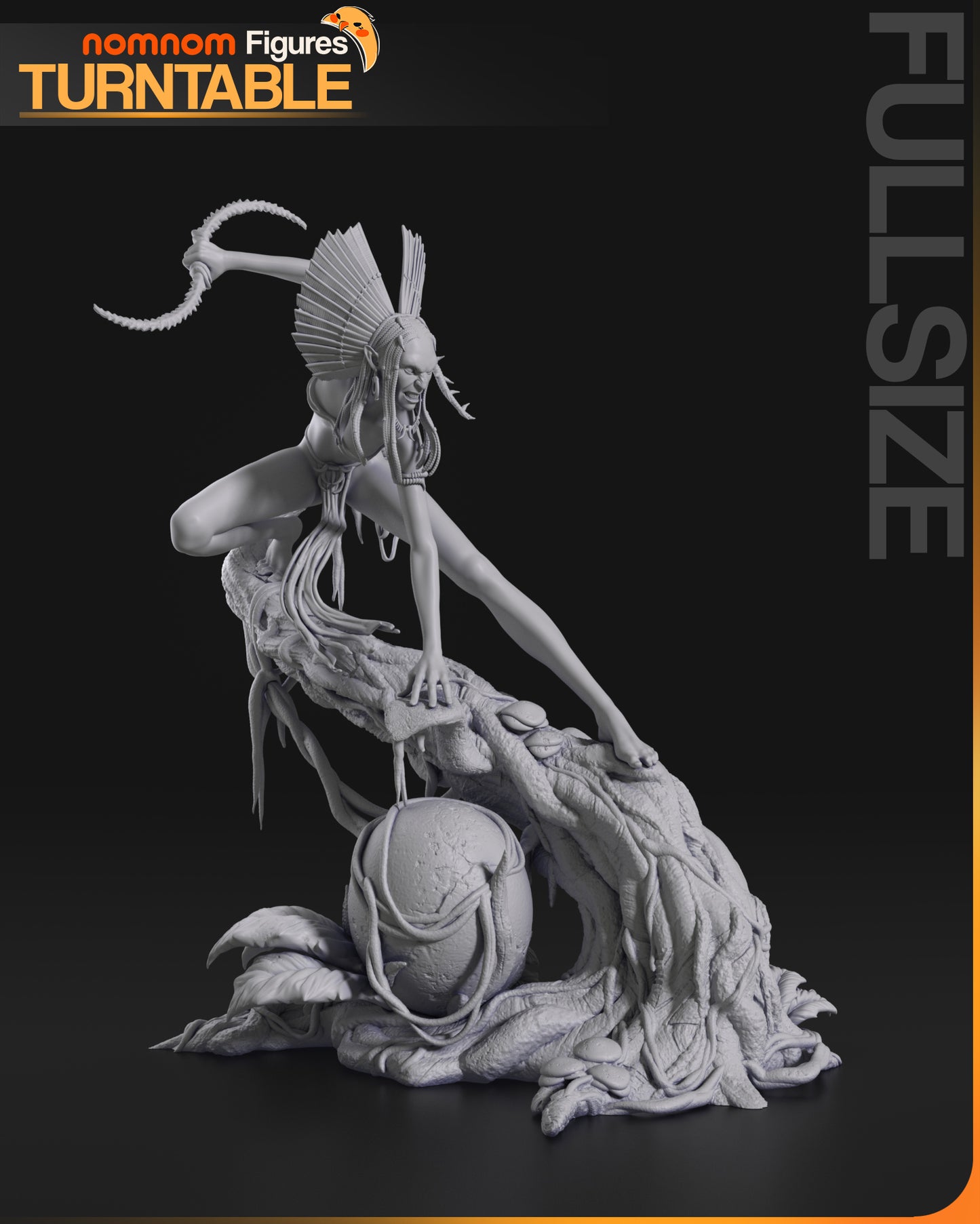 Unpainted Nom Nom Varang Avatar Fire and ash