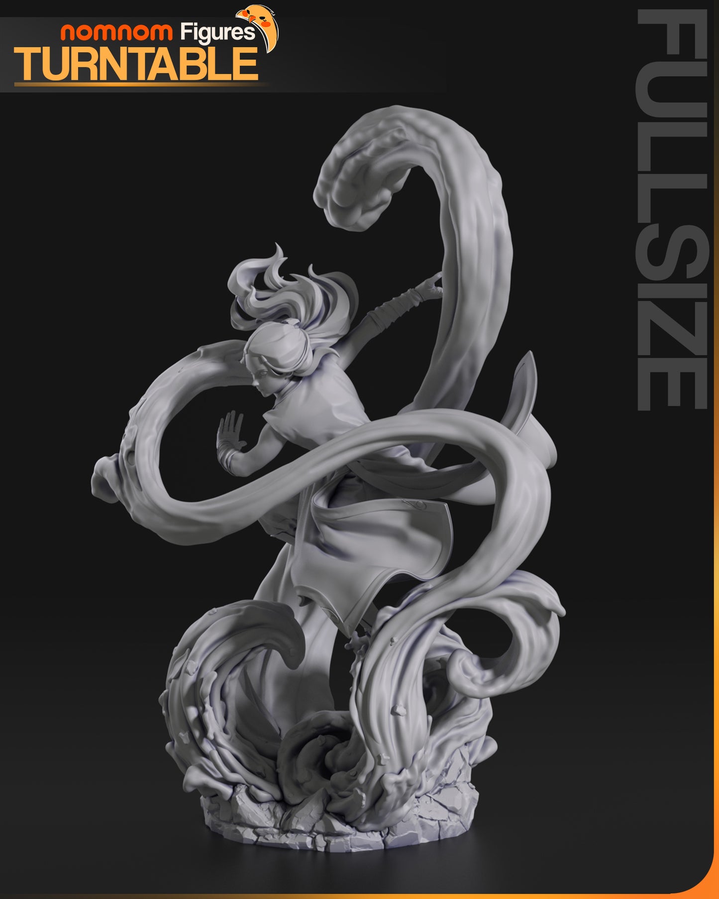 Unpainted Nom Nom Katara Avatar