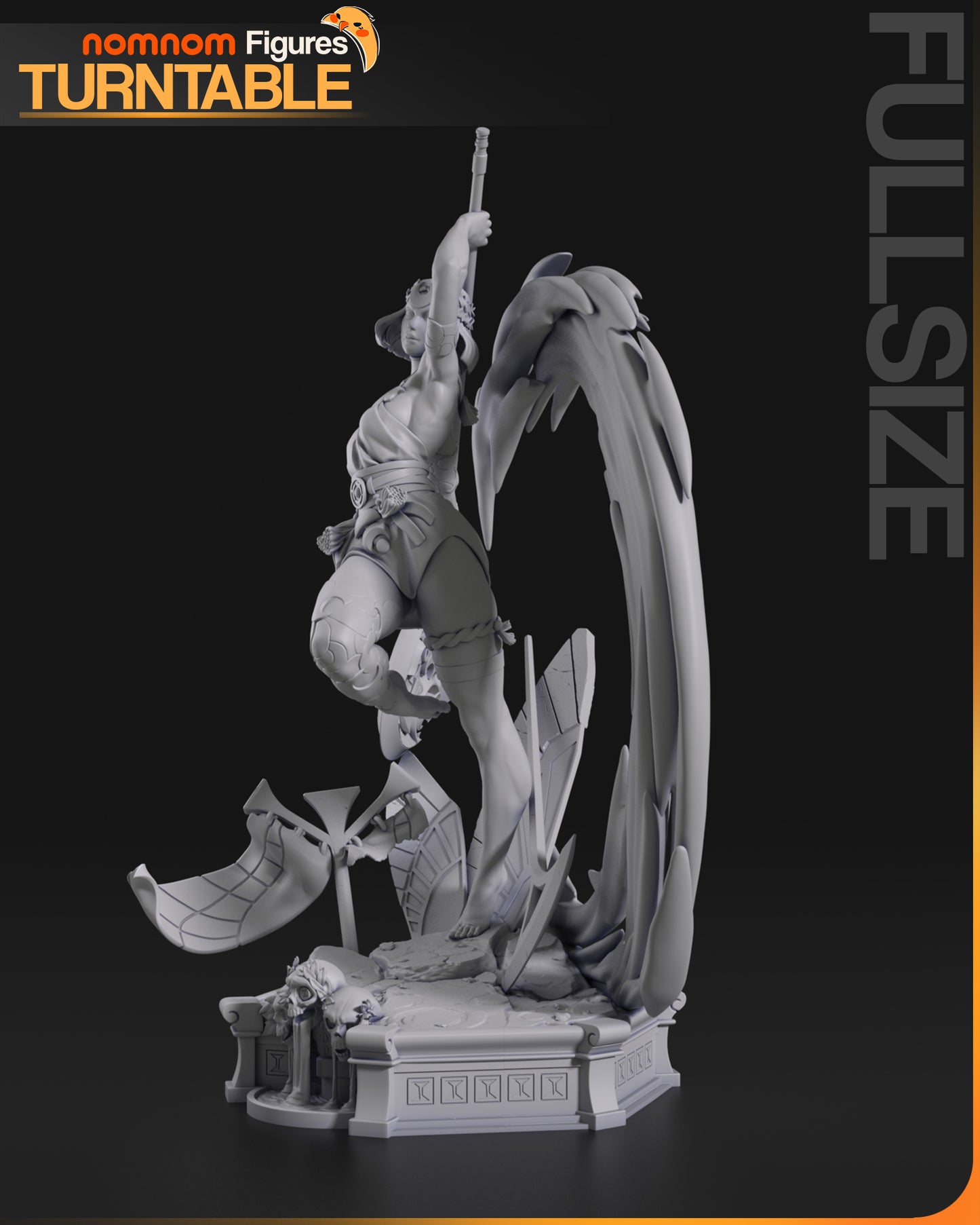 Unpainted Nom Nom Melinoe Hades 2