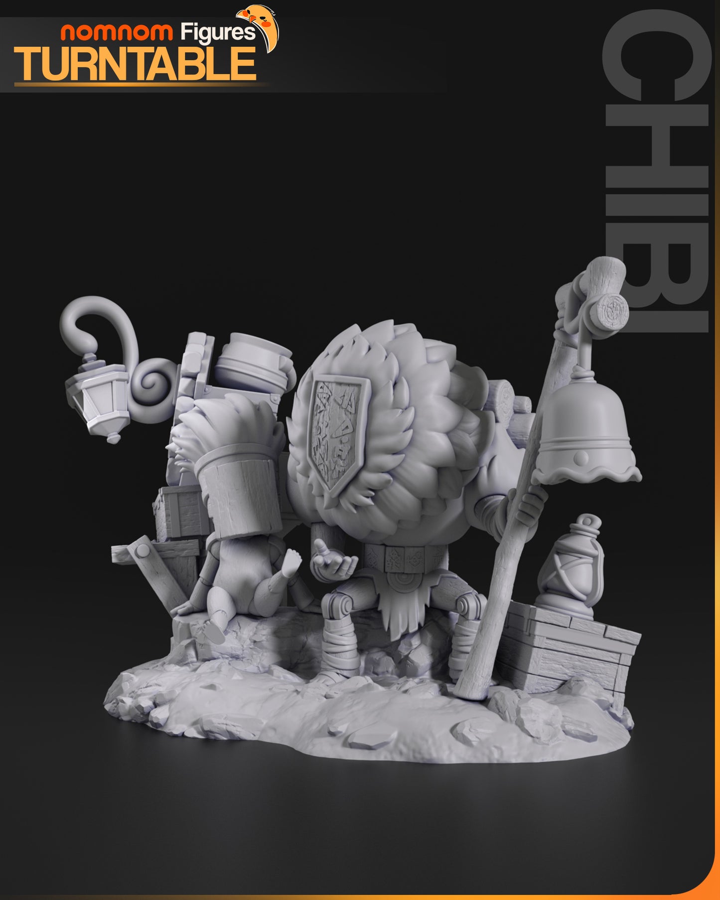 Unpainted Nom Nom Noco Clair Obscure Expedition 33