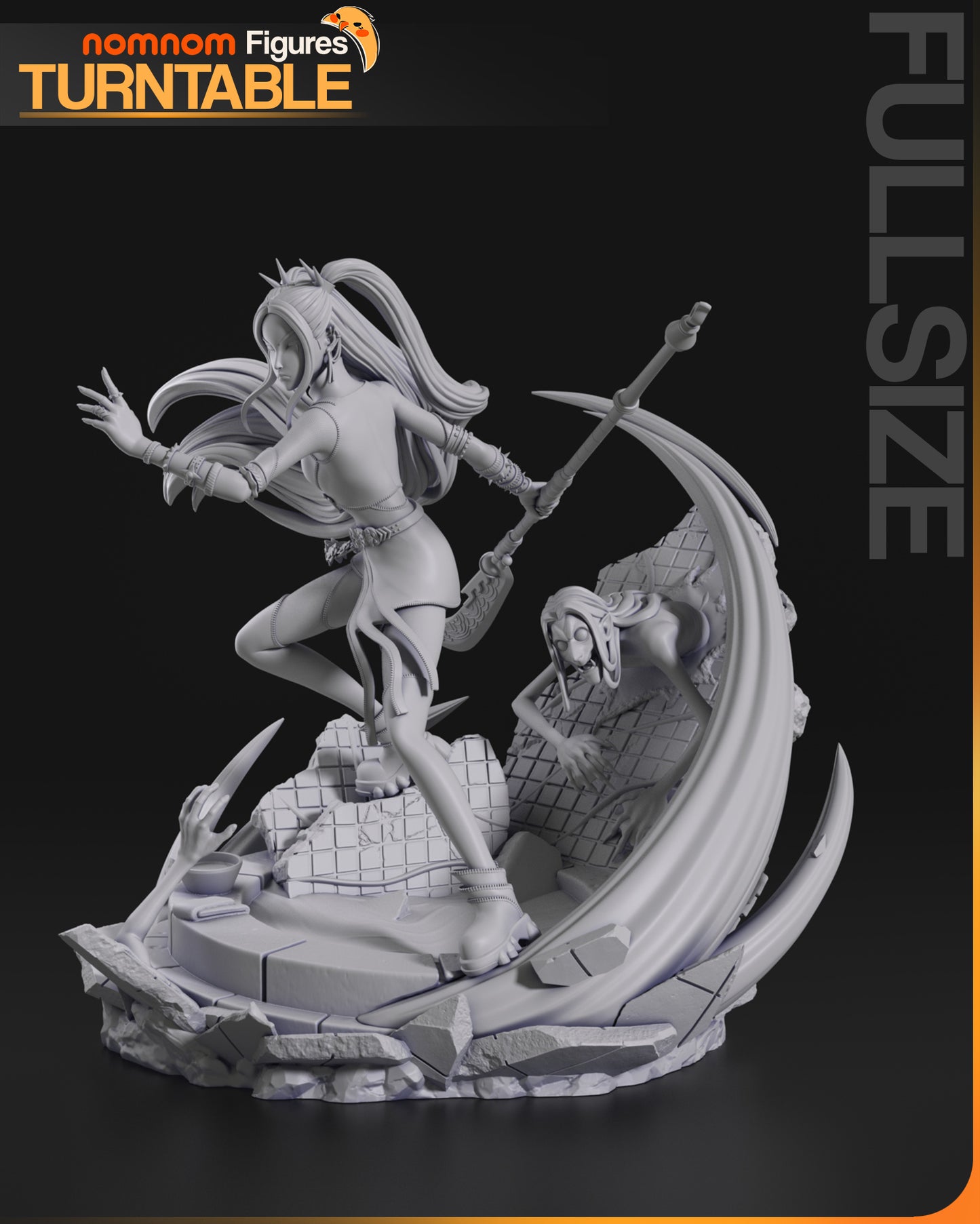 Unpainted Nom Nom Mira Kpop Demon Hunter