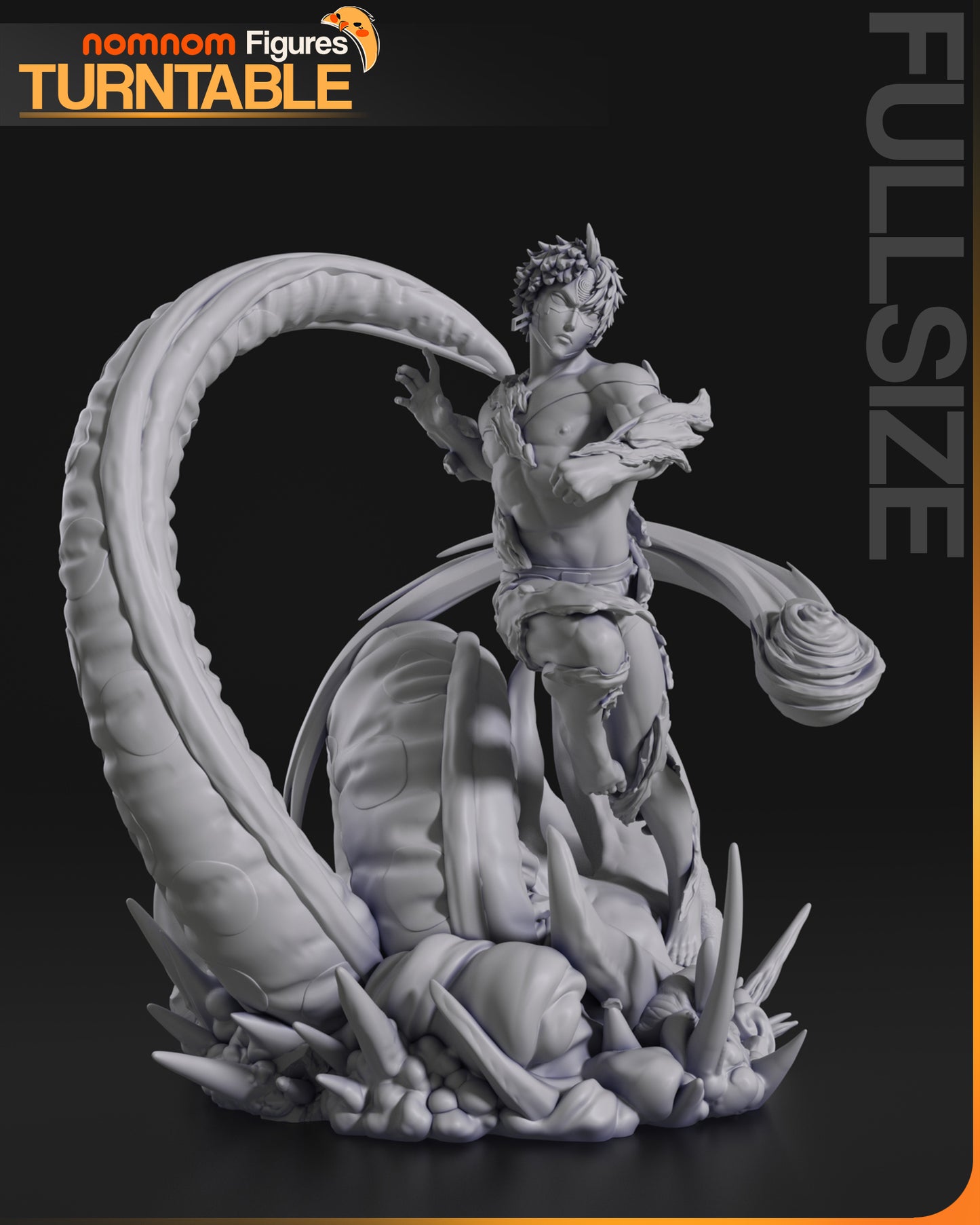 Unpainted Nom Nom Jiji Dandadan