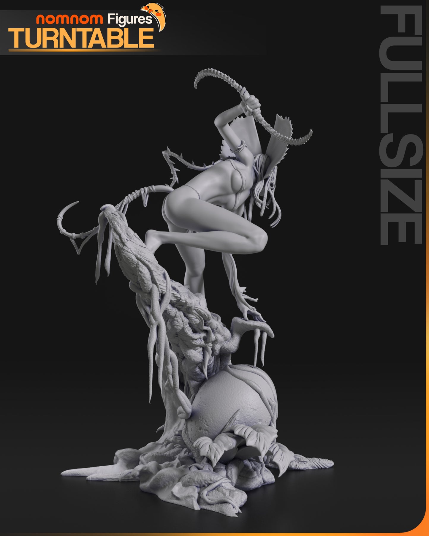 Unpainted Nom Nom Varang Avatar Fire and ash