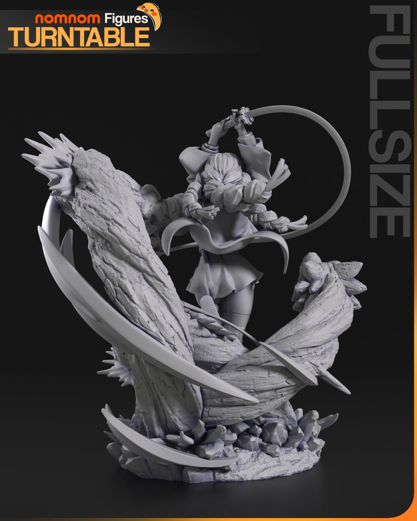Unpainted Nom Nom Mitsuri Demon Slayer