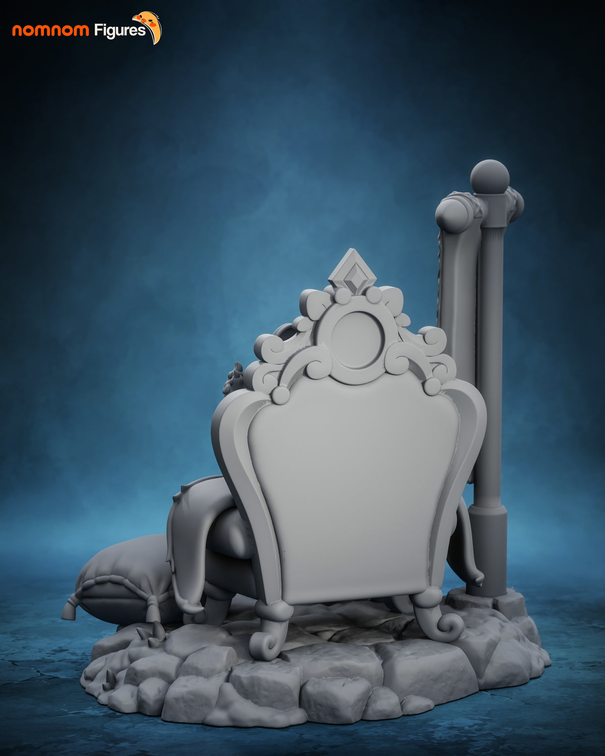 Unpainted Nom Nom Chibi Donut Dungeon Crawler Carl