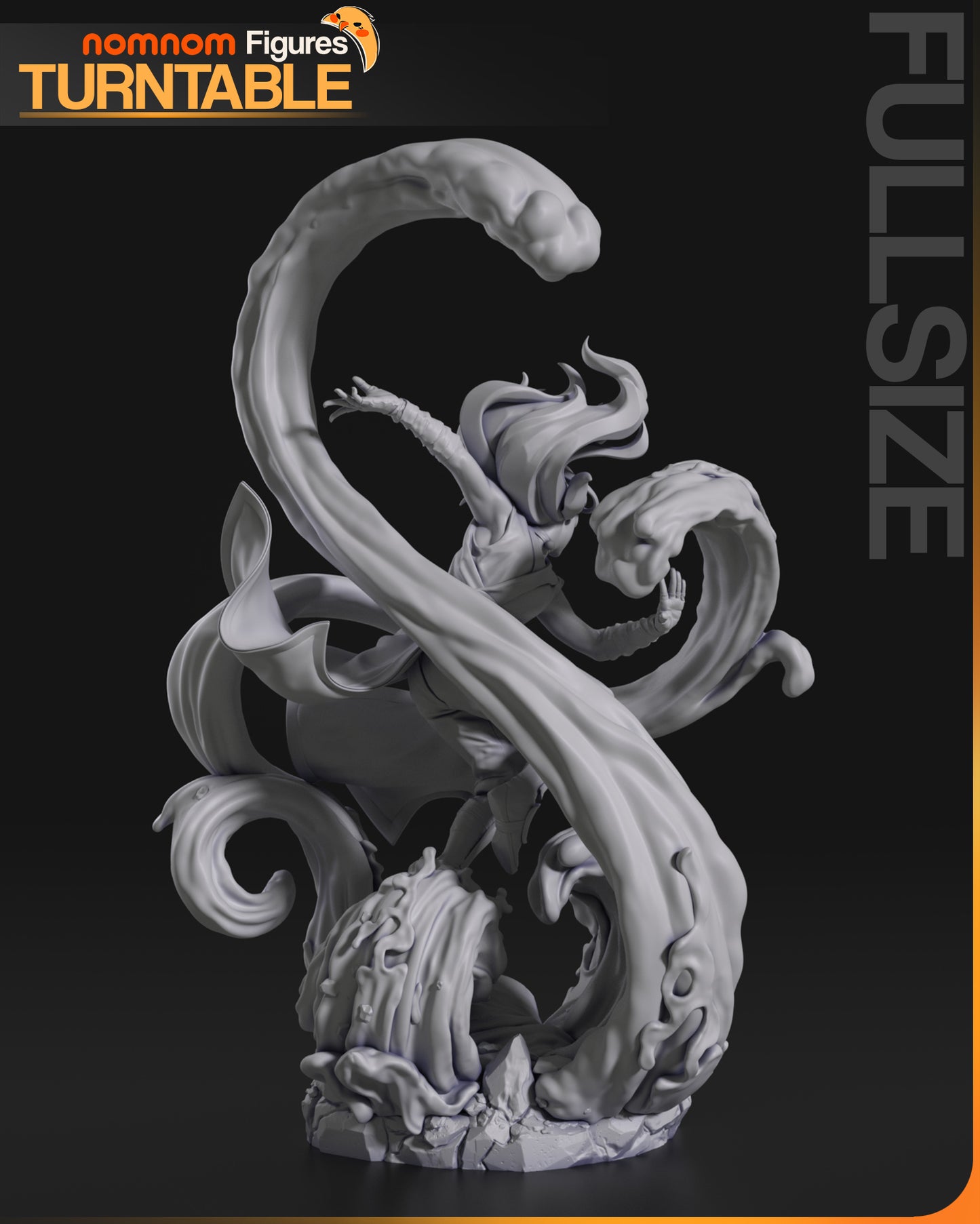 Unpainted Nom Nom Katara Avatar