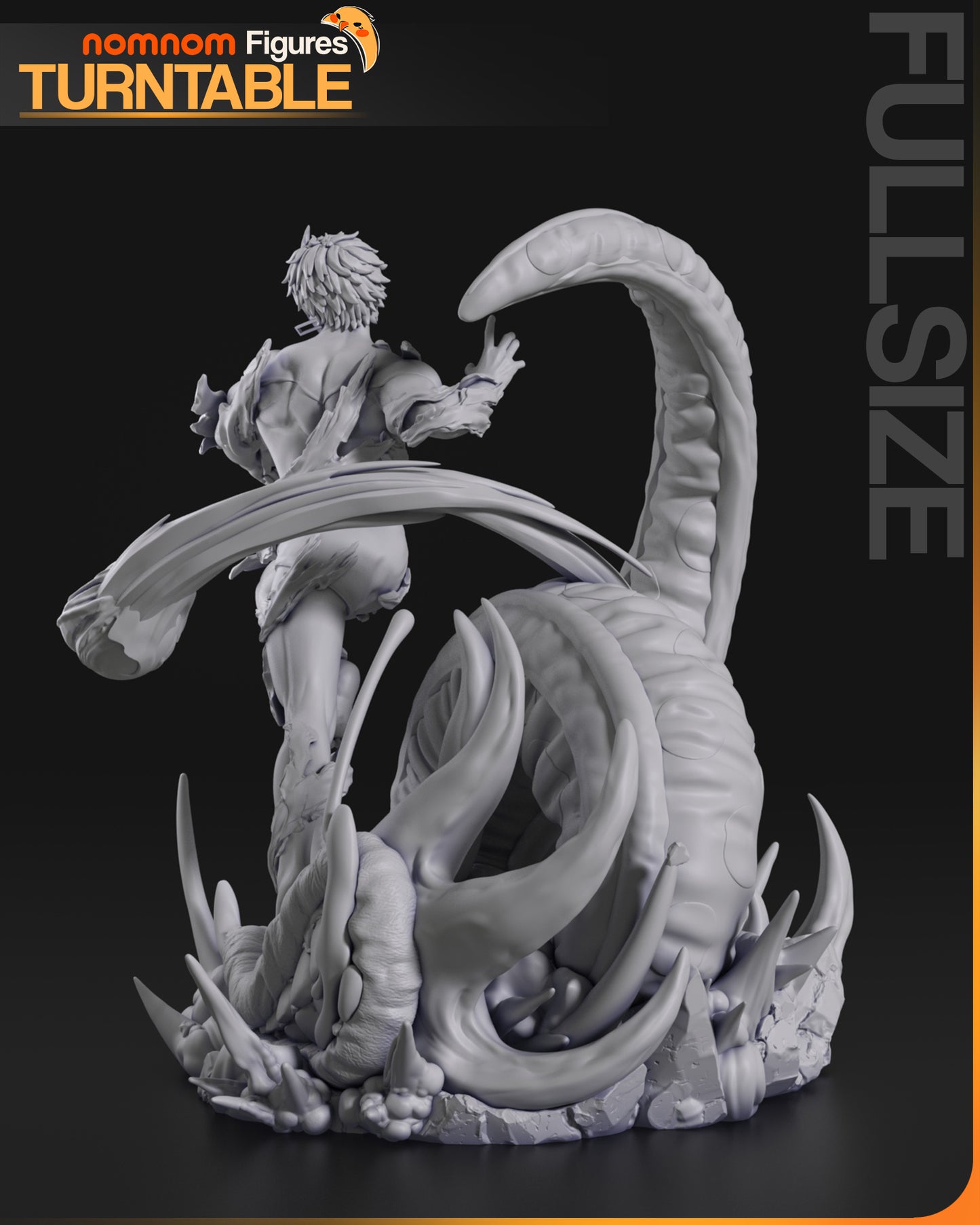 Unpainted Nom Nom Jiji Dandadan