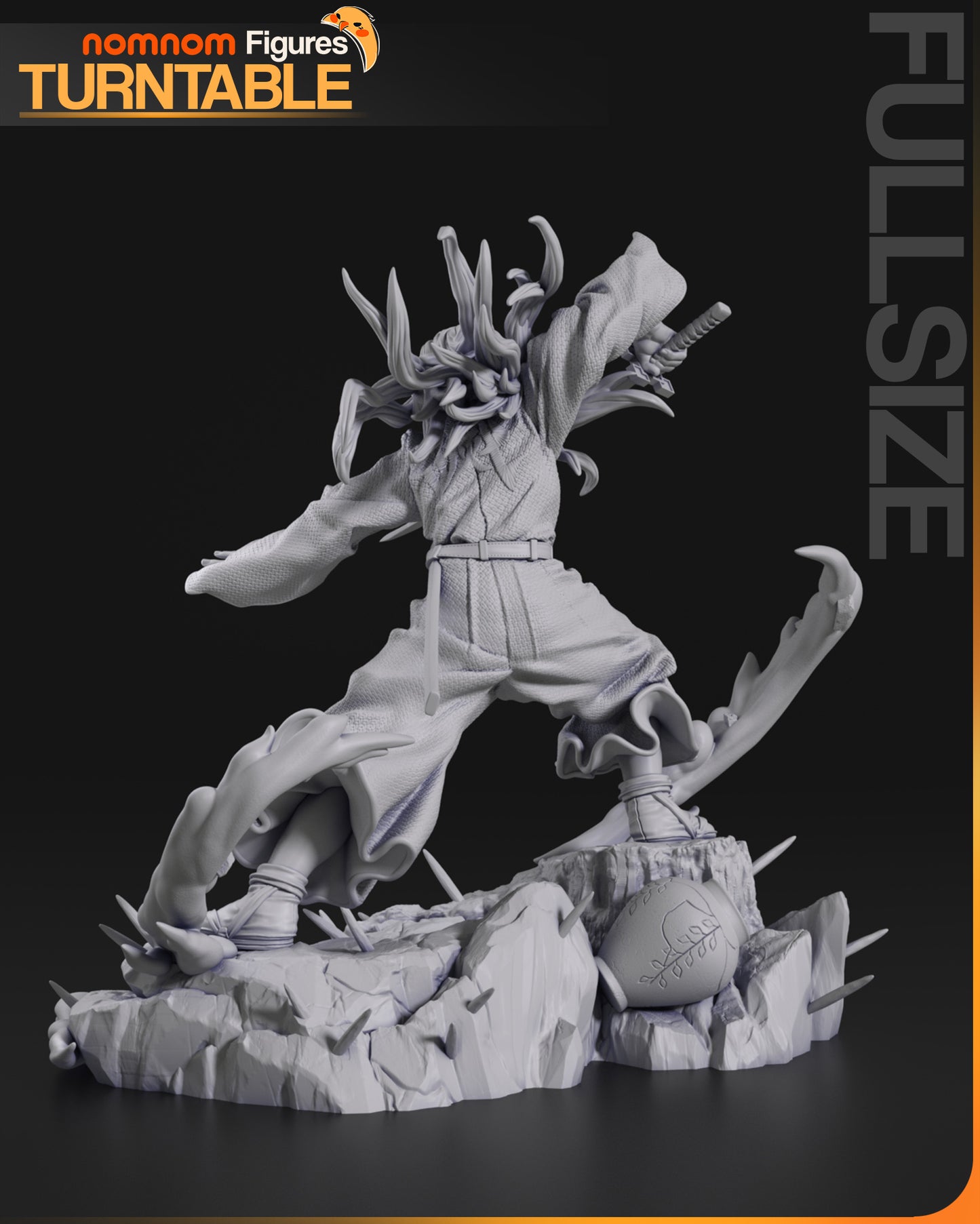 Unpainted Muichiro Demon Slayer