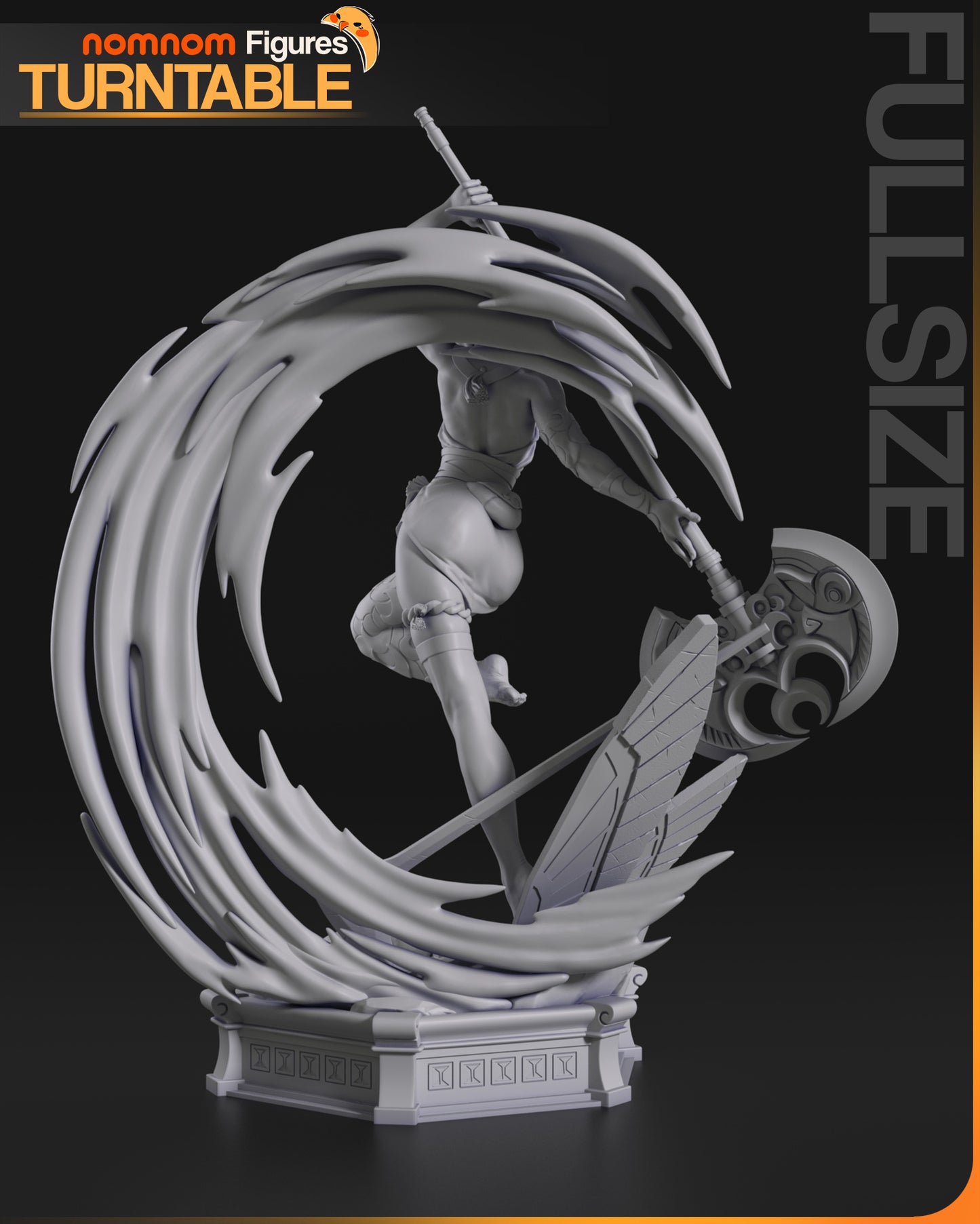 Unpainted Nom Nom Melinoe Hades 2
